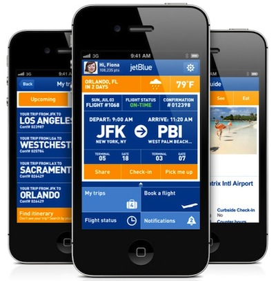 Jet Blue app