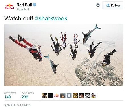 shark week, brand engagement, television