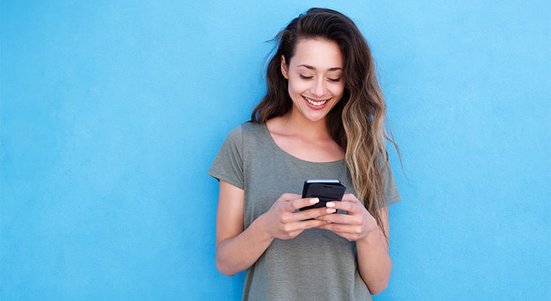 woman using mobile phone-1